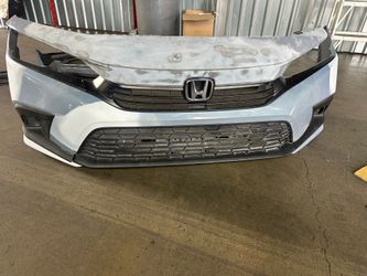2023 civic front bumper