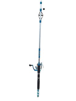 Shakespeare Catchmorefish Gray Fishing Rod & Reel Combo