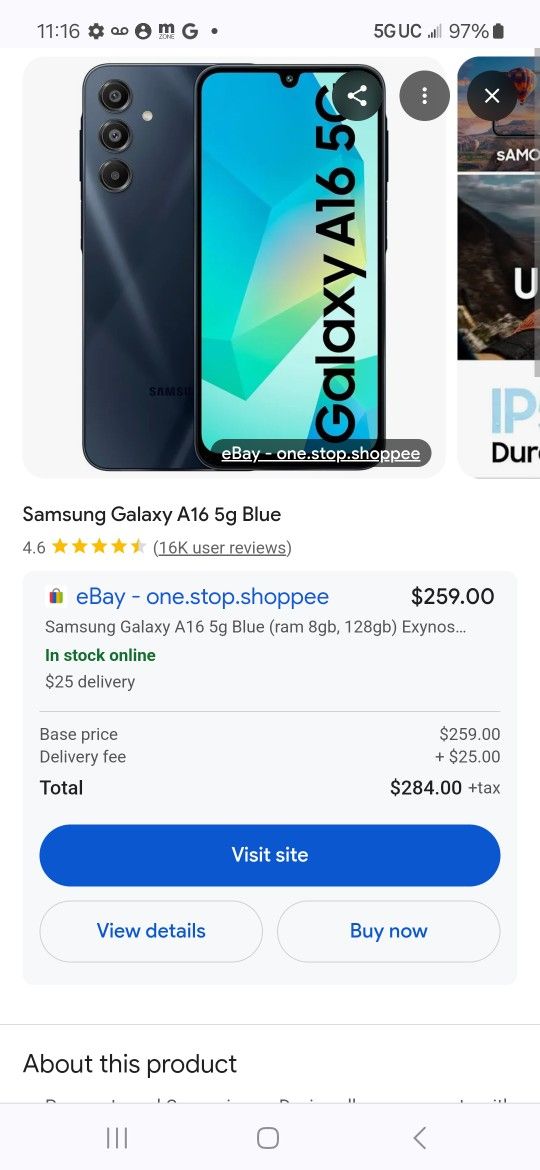 Samsung A 16