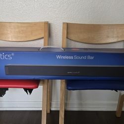 TV Sound Ststem/a Pure Acoustics 100W Wireless Sound Bar (Model: HDS80). 
