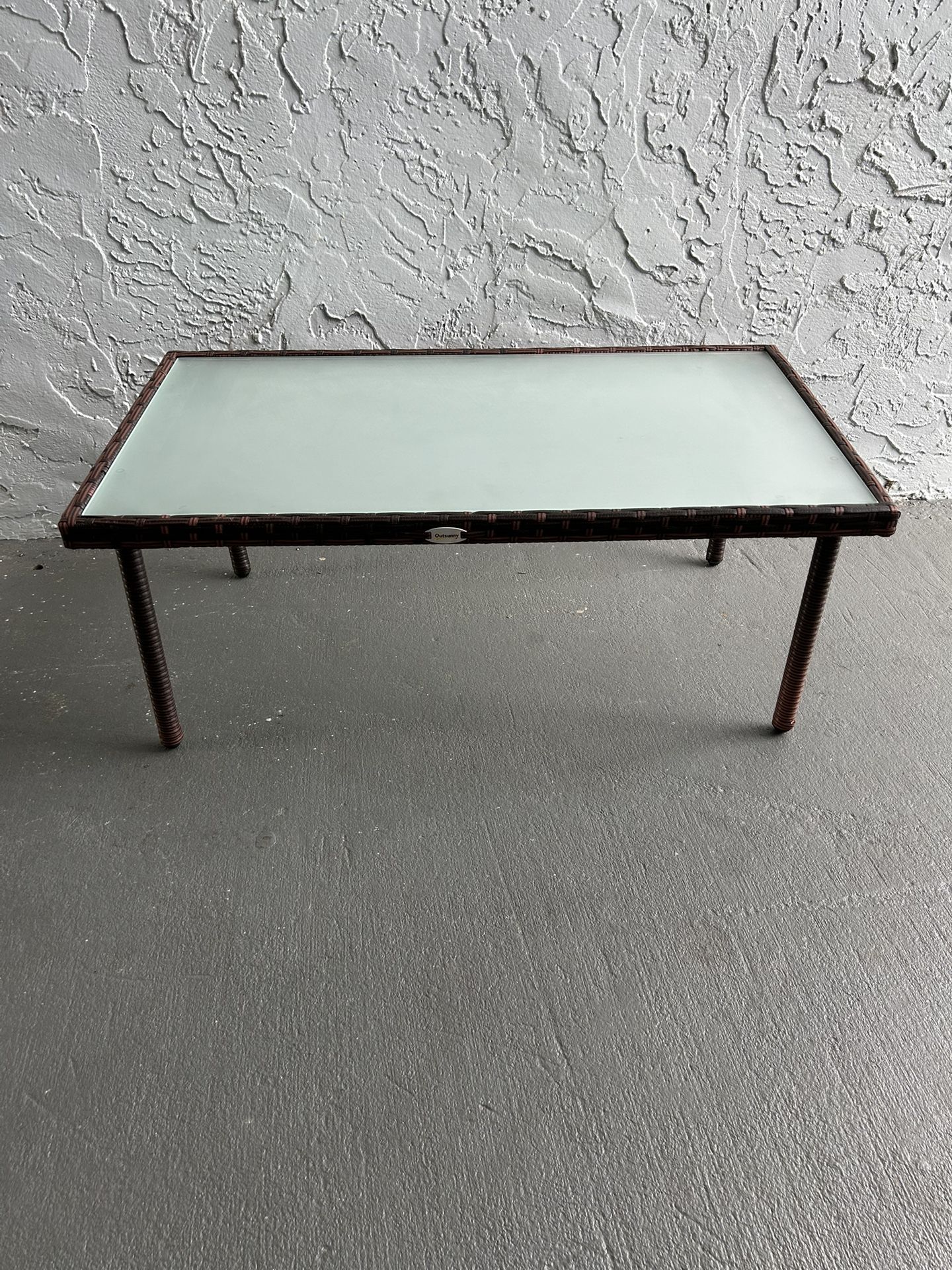 Wicker Coffee Table