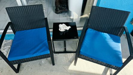 3-Piece Outdoor Rocking Set