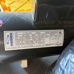 2 HP Pool Pump & Motor (208–230V) – Ready to Install