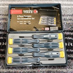 Matco 6-Piece Precision Torx Screwdriver Set (SDET6C)