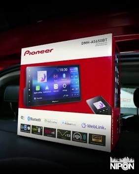 Pioneer DMH-A5650BT 6.8″ Apple CarPlay/Android Auto Wireless AV Receiver