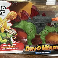 Robo Alive Electronic Dino Wars Stegosaurus Toy by ZURU
