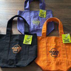 Trader Joes Mini Halloween Totes