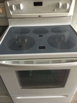 WHIRLPOOL FLAT SMOOTH TOP WHITE PERFECT
