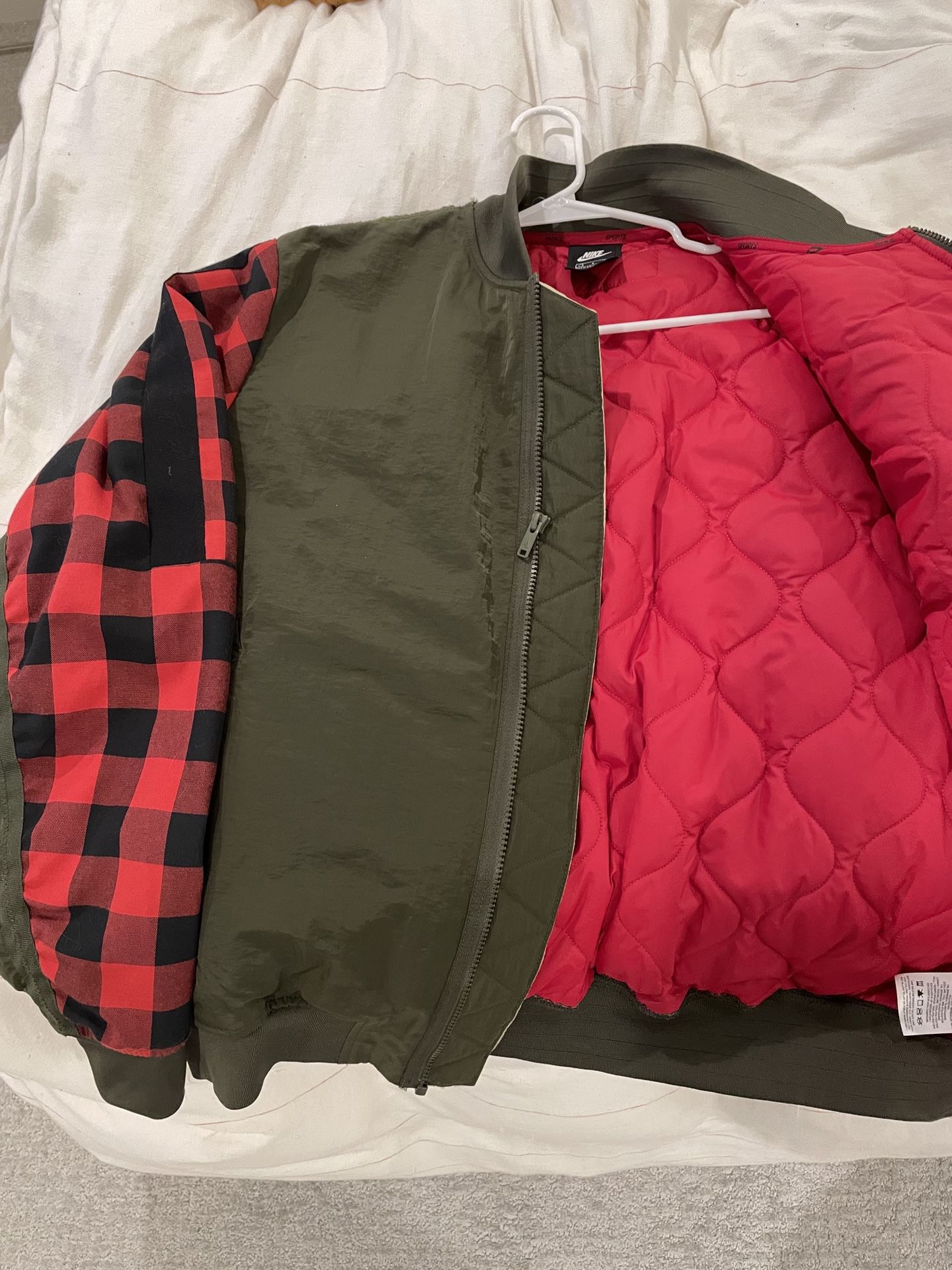 Nike Sportswear NSW Bomber Jacket Plaid