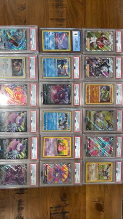 Pokémon PSA graded slabs