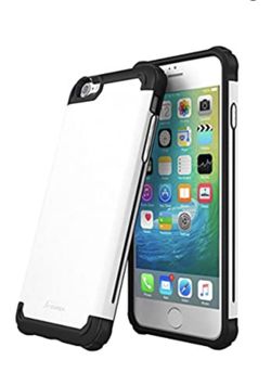 iPhone 6S white & black phone case Roocase