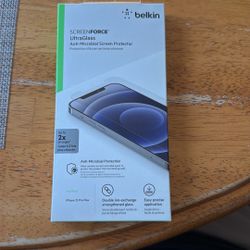 Belkin UltraGlass screen protector for iPhone 12 Pro Max - New 