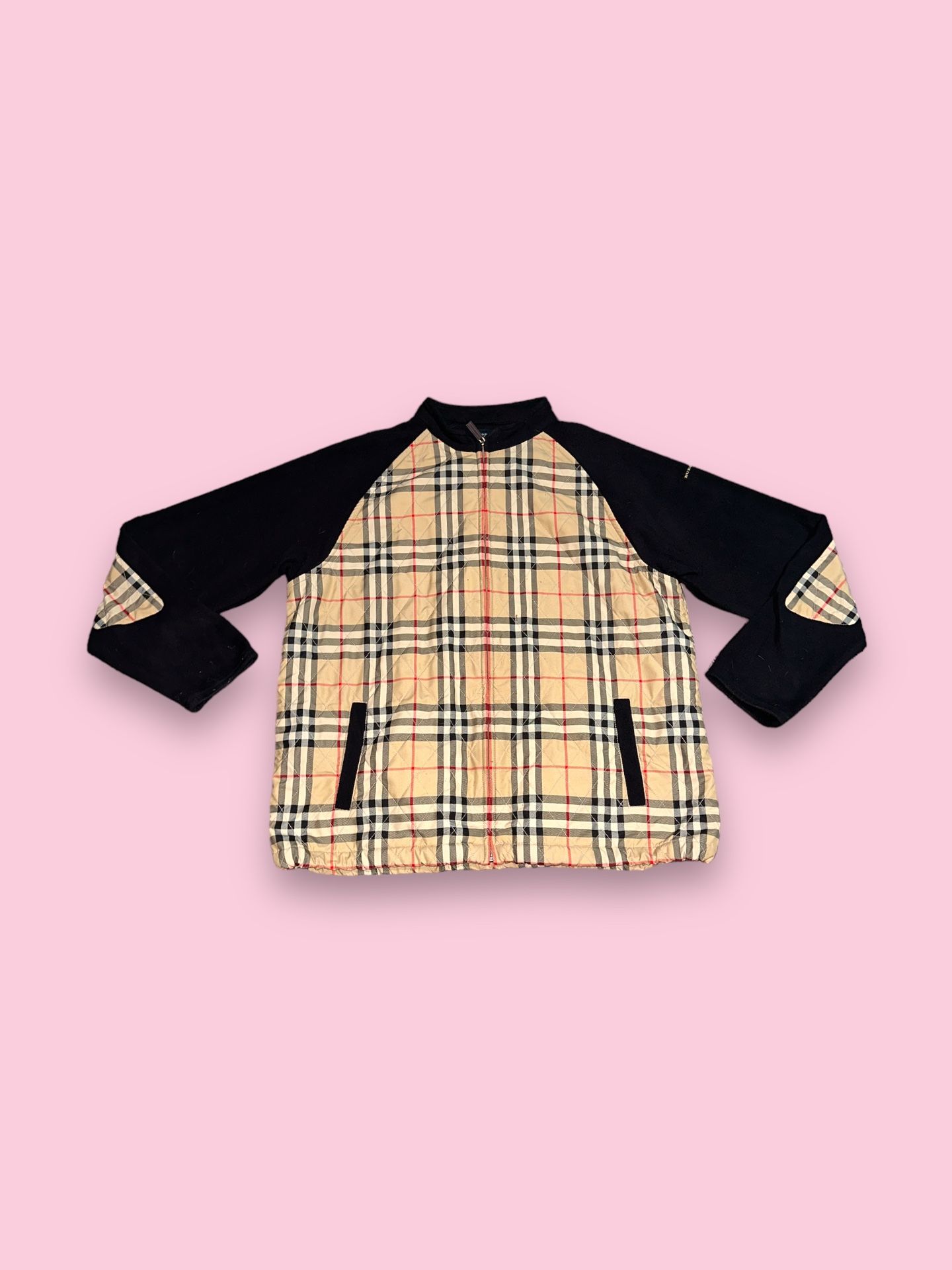 Burberry Golf Plaid Jacket 