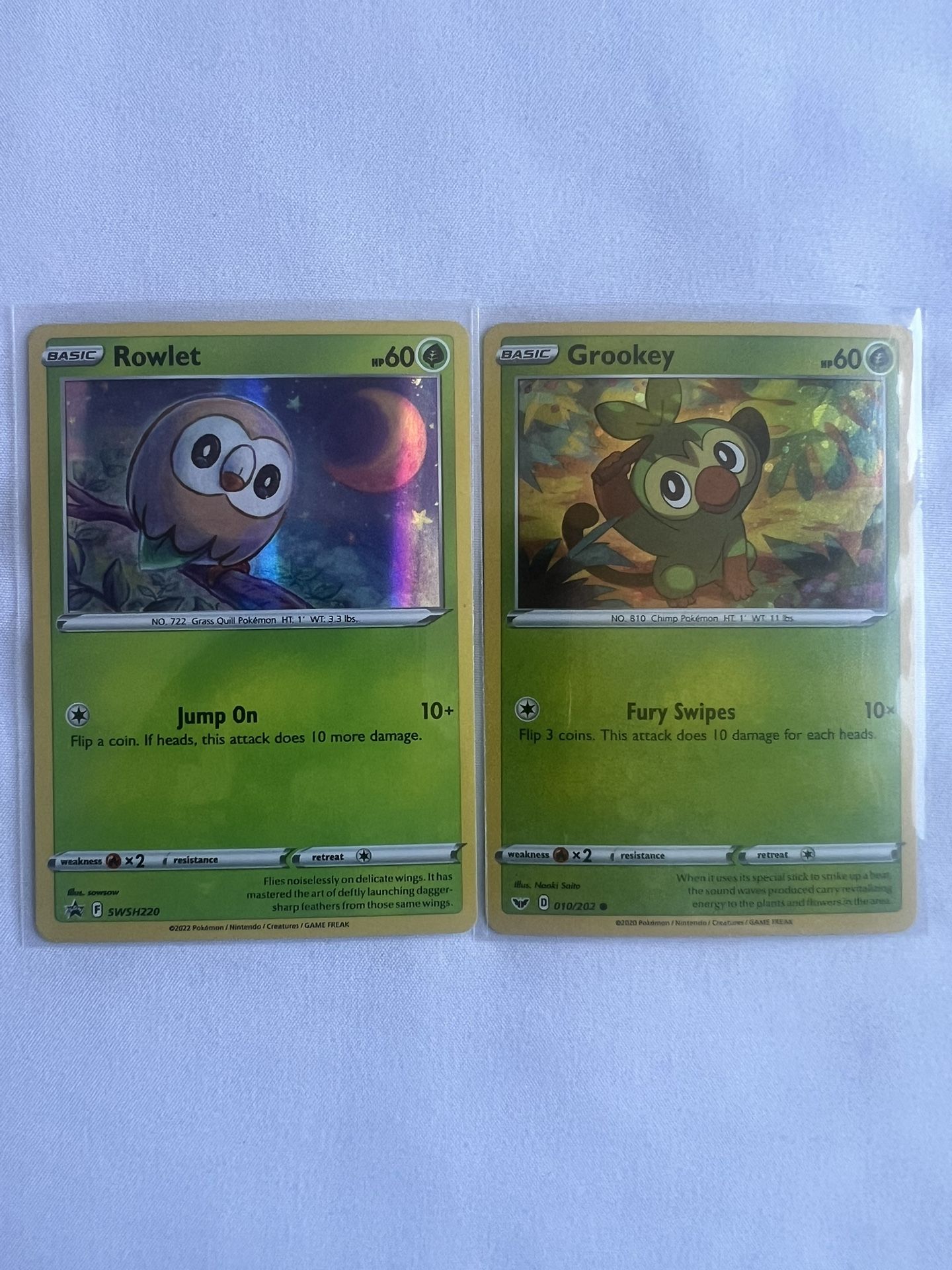 grookey pokemon card Pokemon TCG Rare Gible Hidden Fates Shiny Vault Holo Card SV38/SV94 main image 1