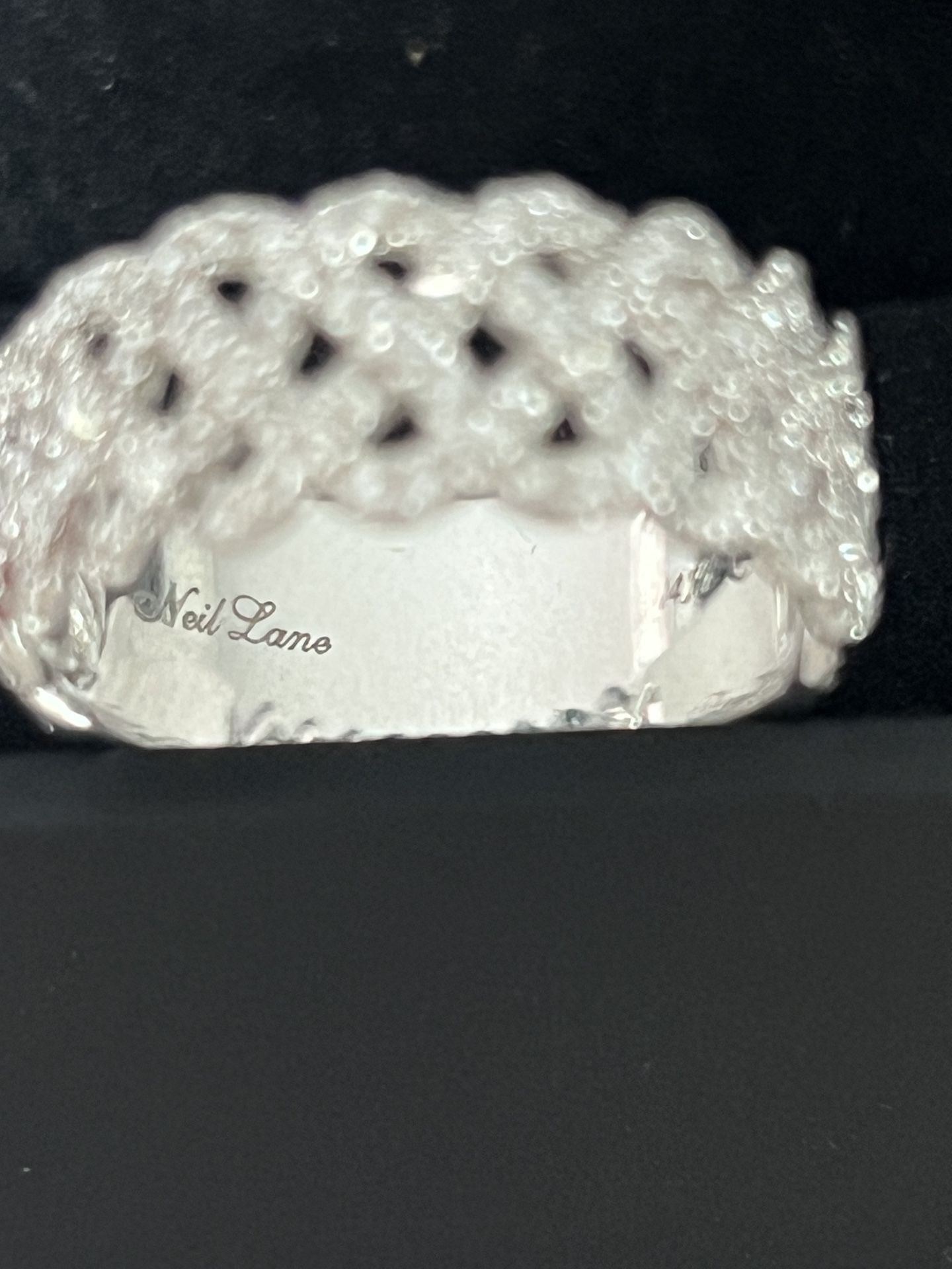 Neil Lane 14KWG Natural DIA infinity Design Ring