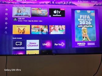 TV BUNDLE - 50-Inch TCL Roku Smart TV w/Soundbar/Subwoofer/Wall Mount