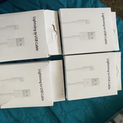 iPhone Chargers (1 Meter) 3ft*