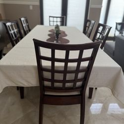 Extendable Dining Table With 6 Chairs