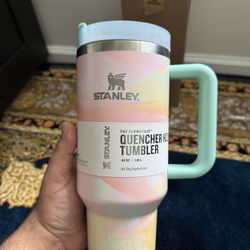 Stanley 40oz Stainless Steel H2.0 Warm Serene Brushstrokes Flowstate Quencher