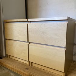 IKEA MALM Two-Drawer Chest (Nightstand)