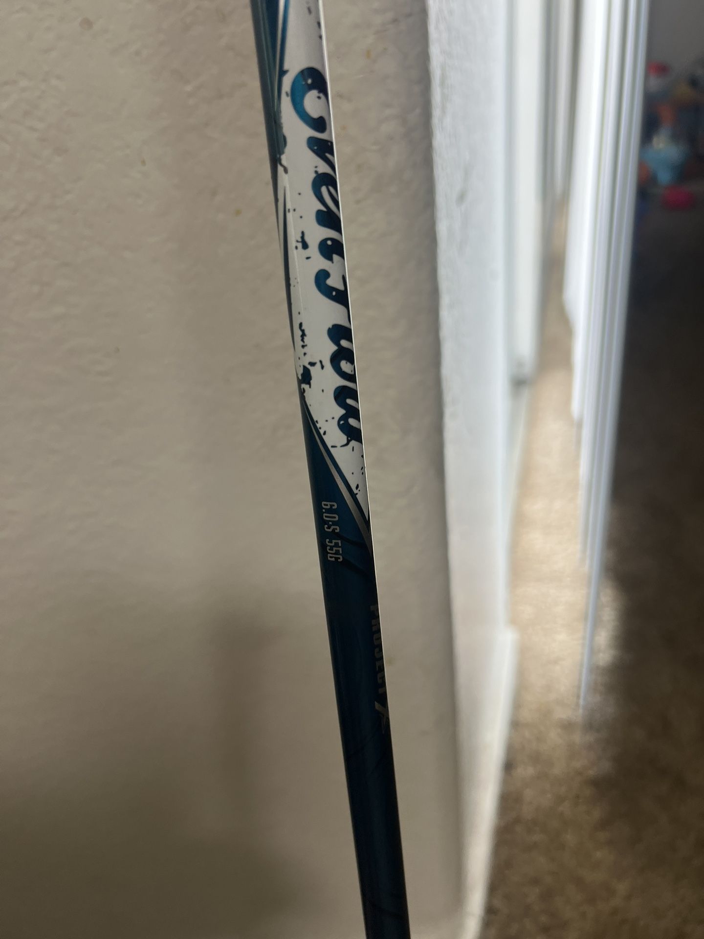 Project X EvenFlow Blue 55 gram stiff flex driver shaft