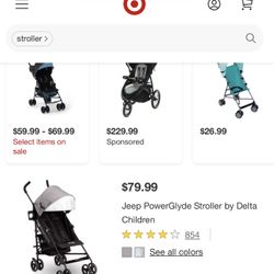 Stroller Jeep Powerglide