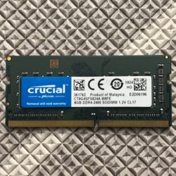Crucial 8gb ddr4 2400 Laptop 