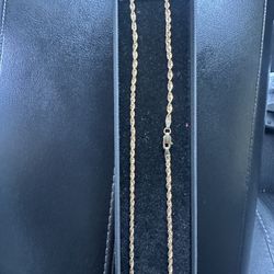 2 Gold Bracelets 