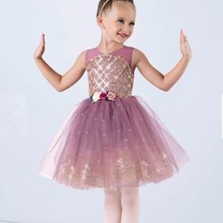 Ballet Dance Costume French Mauve