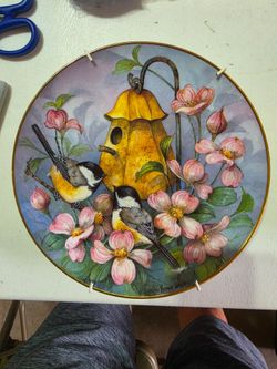 Porcelain Decorative plate (8inch)