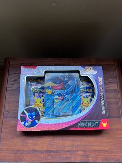 Pokemon 30th Celebration Greninja Box