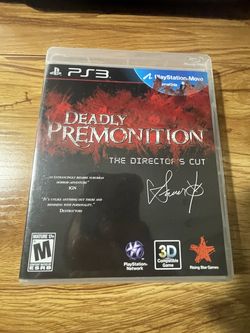 Deadly Premonition: The Director’s Cut PS3 – CIB Complete w/ Manual – Tested