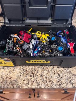 All cars in box