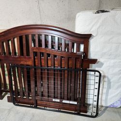 Baby Crib Can Be Convert to Full Size Be With Crib Mattress 