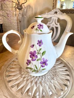 Vintage Marjolein Bastin "Wilde Planten" Teapot - Libelle Collectible