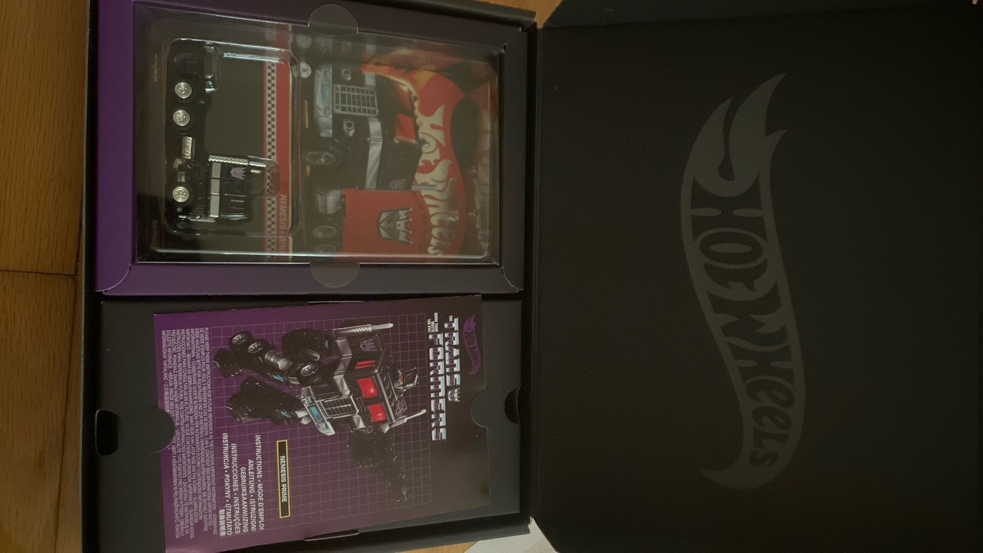 Transformers Hot Wheels Nemesis Prime 2025