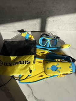 US Divers Junior Youth Snorkel Set size Small