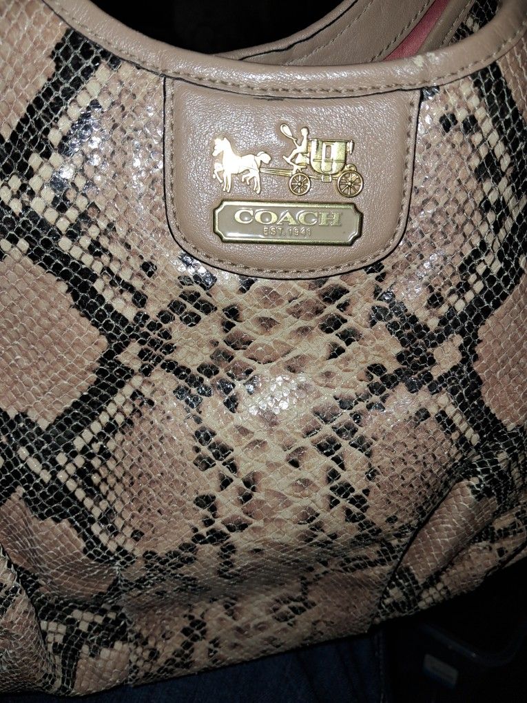 Coach Python Purse 40.00