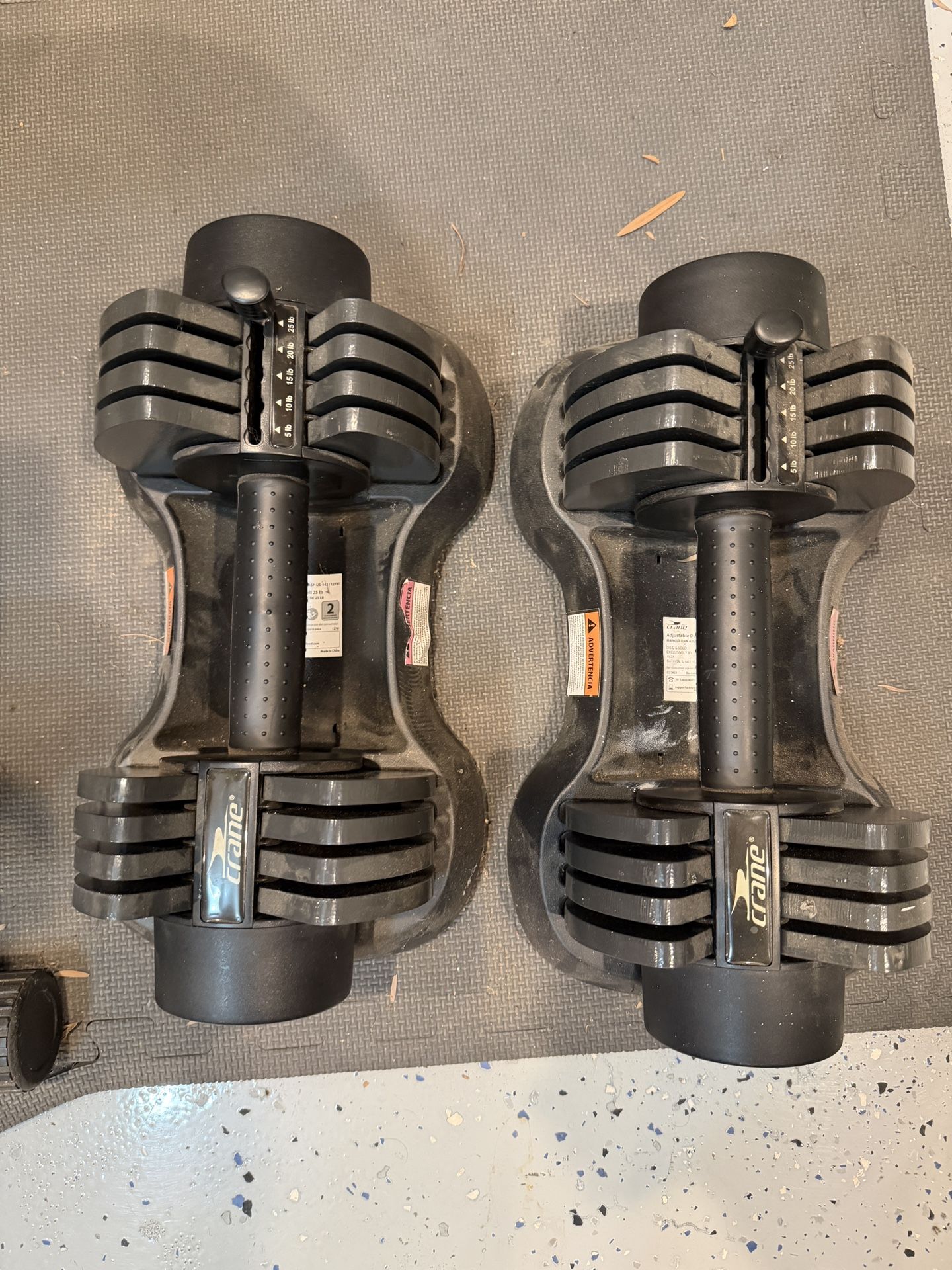 Adjustable Dumbbells