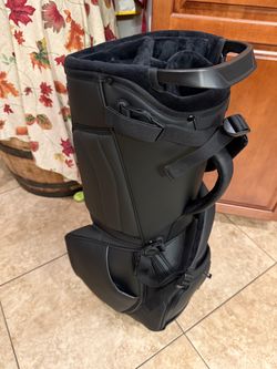 Black Golf Stand Bag with Dividers