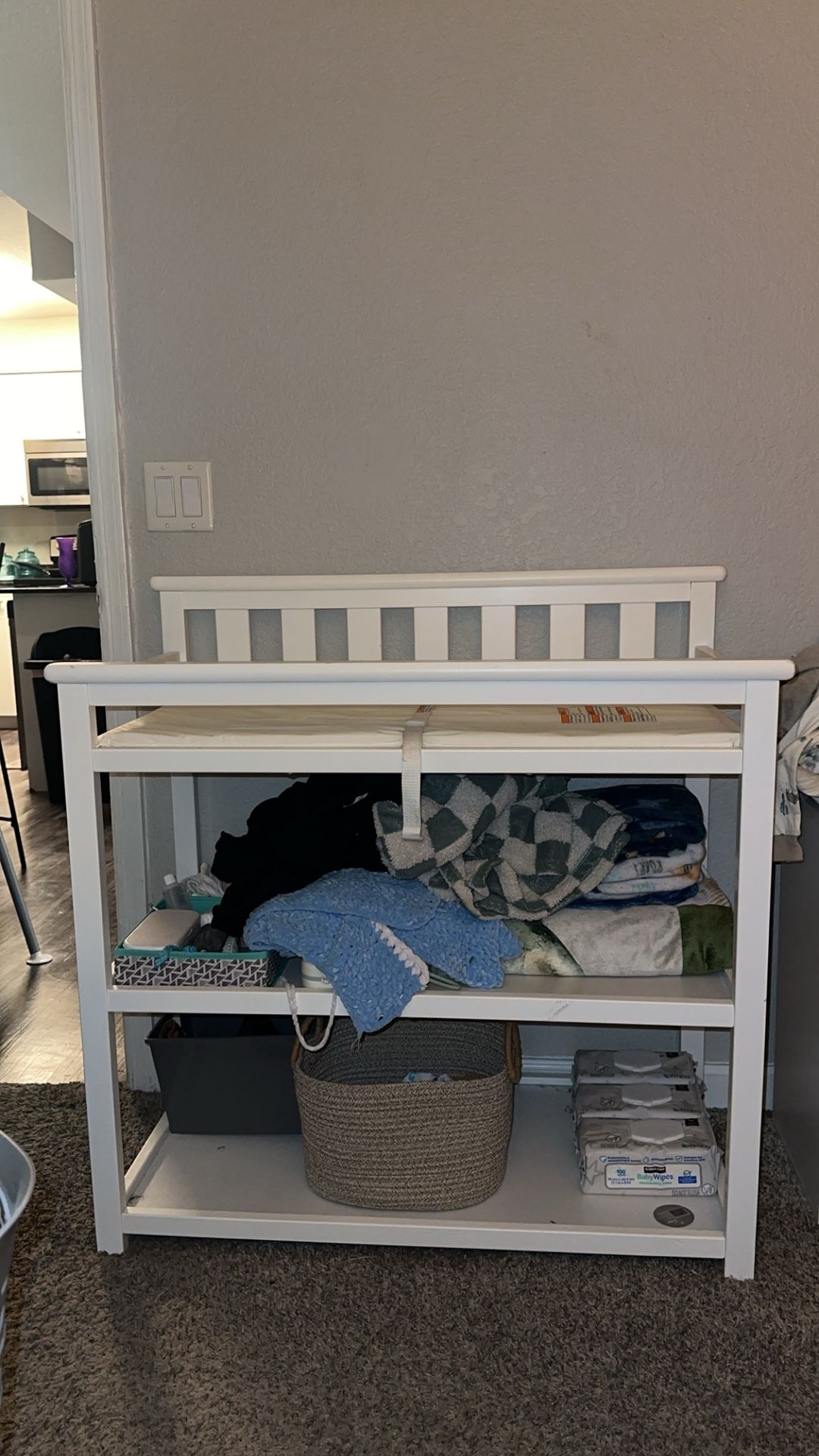 baby changing station