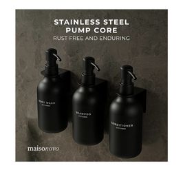 Shampoo and Conditioner Dispenser Shower Soap Dispenser