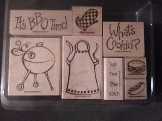 BBQ time stamping set
