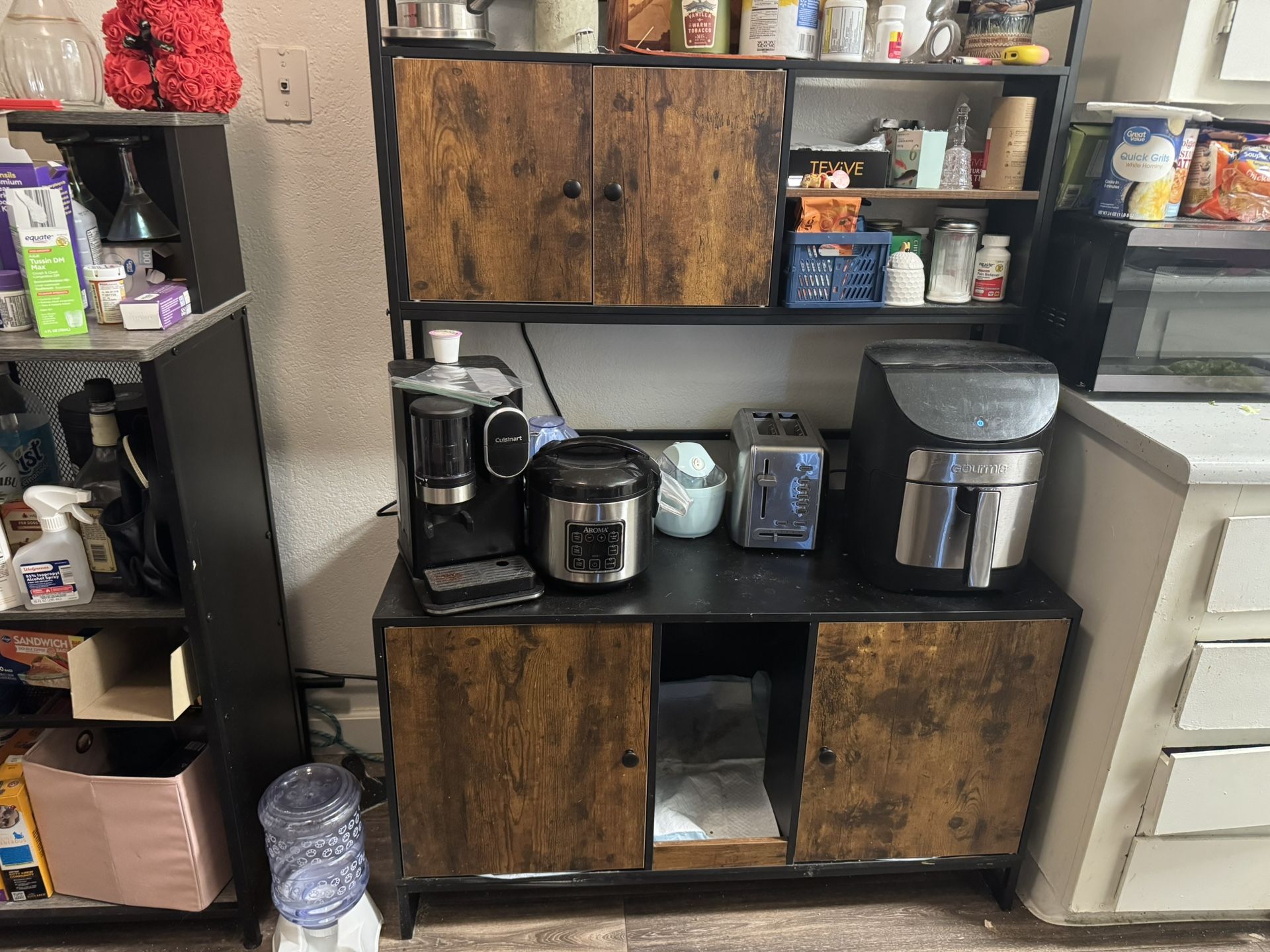 Hidden Litterbox Storage 