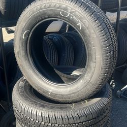 235/65/17 GOODYEAR Set Of 4 Tires Installed And Balanced Set De 4 Llantas Como Nuevas Instaladas Y Balanceadas