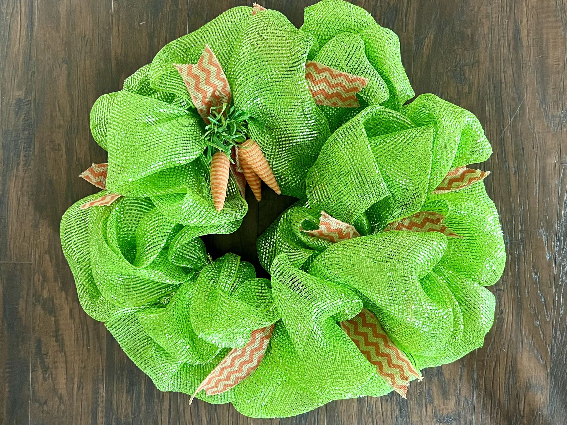 Green Mesh Wreath