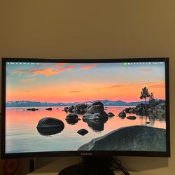 Samsung curved gaming monitor