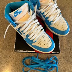 Only Worn 1x — Jordan 1 UNC Reimagined Kids 5.5Y
