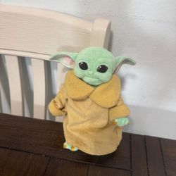 Peluche Grogu Baby Yoda Disney Store – Star Wars The Mandalorian, Suave y Unisex