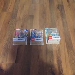 3 Brand New Amiibo (New)